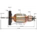 Ротор (Якорь) Black&Decker B&D AST1XC, CD51, CD71CRE, CD71RE, KR50, KR50CRE, KR50RE, KR55CRE (L-141 мм, D-35 мм, 6 зубов, прямо)